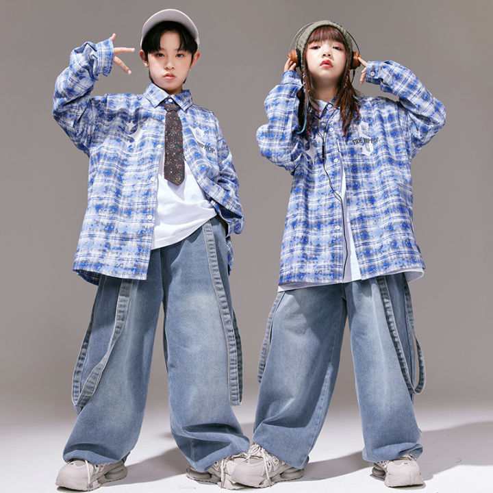Children's%20jazz%20dance%20costumes,%20boys'%20street%20dance,%20hip%20hop%20hip%20hop%20trendy%20cool,%20long%20sleeve%20shirts,%20two-piece%20hiphop%20costumes%20-%20Image%203