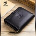 High quality 99% Leather Round Zipper Wallet For Men.