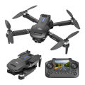 E77 Air Drone with 4K HD Dual Cameras & Built-in 2.4GHz Screen Remote, WiFi FPV, Altitude Hold & Auto-Hover, Foldable Design, 120° Wide-Angle Lens, Obstacle Avoidance, Gesture Control & One-Key Return – RC Quadcopter Toy Gift (Kids & Beginners). 