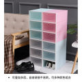 Storage box shoe box thickened transparent plastic large clamshell shoe dustproof drawer-type shoe box simple shoe rack shoe cabinet. 