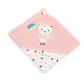 Cute kitty baby wrapping sheet> pure cotton baby wrapping sheet.