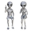 Amazon Alien Resin Decorations Alien Outdoor Garden Dwarf Statue Ornament Decoration Alien New. 