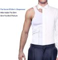 【High Cost-Performance】 Bodywear Mens Slimming Body Shaper Gynecomastia Vest Shirt Tank Top Compression Shirt, Shapewear For Men Trainer Corset. 