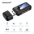 Bluetooth 5.0 USB Dongle Audio Receiver Transmitter with LCD Display for TV Car PC Mini 3.5mm Jack AUX USB Wireless Adapter. 