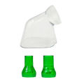 GC Aquarium Lily Shape Water Outlet Pipe With 2 Connecting Pipe Fittings Multipurpose Aquarium Fish Tank Supplies.