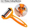 3 In 1 Peeler for Vegetables and Fruits Cutter-1pcs. 