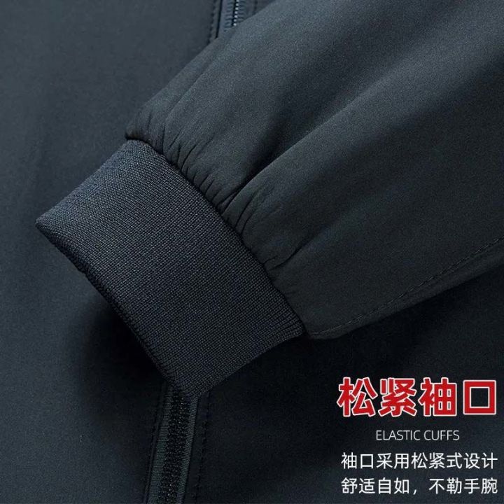 Longdafei%20Jacket%20Men's%20Summer%20Baseball%20Collar%20Jacket%20Middle-Aged%20Leisure%20Spring%20Business%20Dad%20Jacket%20High-End%20Tops%20-%20Image%205