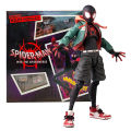 Sv Action Spiderman Miles Morales Action Figure Collection Sentinel Marvel Spider-Man Into the Spider Verse Figures Model Toys.