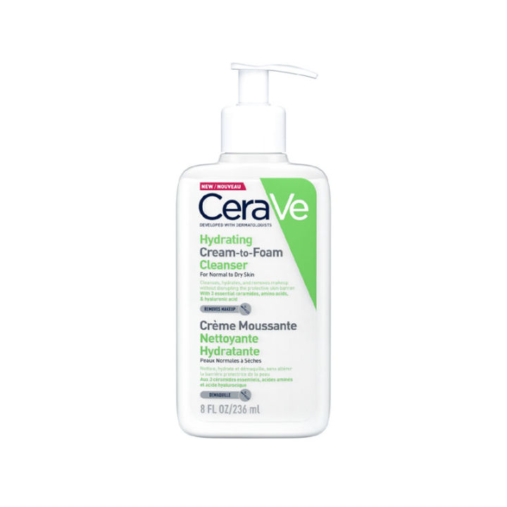 CeraVe%20Hydrating%20Cream%20to%20Foam%20Cleanser%20(236ml)%20-%20Image%202
