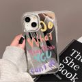 For iPhone 11 Mirror Phone Case For iPhone 11 12 13 15 14 Pro Max XS Max XR Cases Aesthetic Art Letter Make up Mirror Soft Cover Alien Alien. 