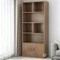 Best Choice Book Shelf Shelving Stand Display Shelve Engineered Wood Bookshelf Showpiece Rack with Storage Cabinet by RK Furniture.