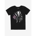 Summer T-shirt Horror movie Men and Women Cartoon Funny Graphic Aesthetic Tees Summer Gothic Short-sleeved Design Tops.