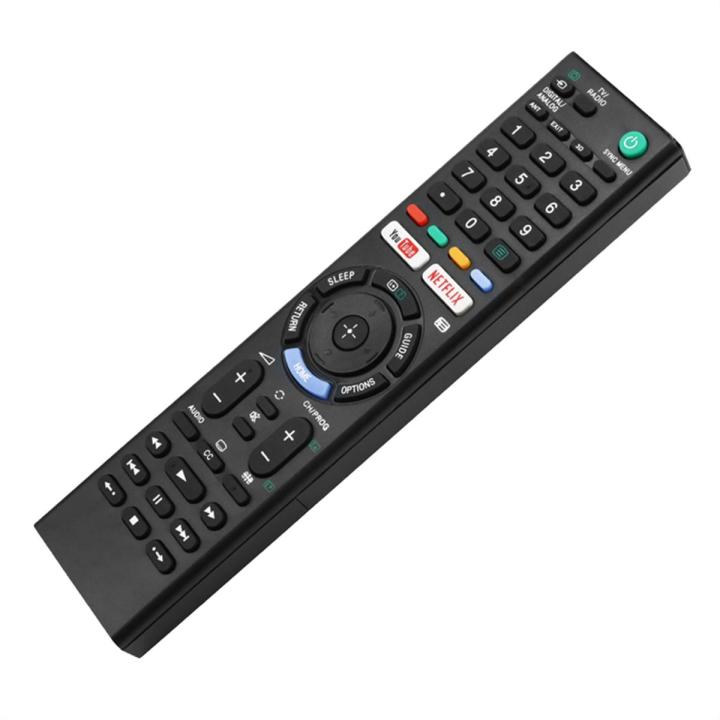 【Daily Deals】 Remote Control RMT-TX300E for Sony Bravia TV KD43X7000E KD-43X7000E KD43X7000F with Netflix and YouTube Keys