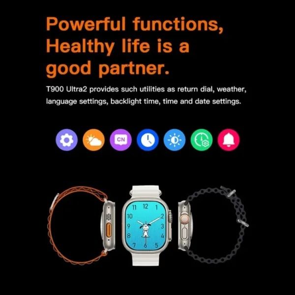 T900%20Ultra%202%20Smartwatch%20%E2%80%93%202.19%E2%80%9D%20TFT%20Full%20Touch%20Screen,%20Bluetooth%20Calling,%20Heart%20Rate%20&%20Blood%20Pressure%20Monitor,%20Sleep%20&%20Fitness%20Tracker,%20180mAh%20Battery,%20Wireless%20Charging,%20iOS%20&%20Android%20Compatibility,%20Unisex%20Smart%20Watch%20Upgraded%20VERSION%20-%20Image%205