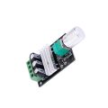 1203BK Pot With DC Motor Speed ​​Controller Regulator DC 6V 12V 28V 80W 3A PWM DC Mini Motor ​​Controller 1203BK Switches Module Adapters Motor Speed ​​Controller 12V. 