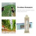 Maximum & Minimum Thermometer Indoor Outdoor Garden Greenhouse Wall Temperature Monitor -40 to 50 Degree Thermometer.