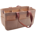 Baby Shower Basket-5 x storage bag-Khaki.
