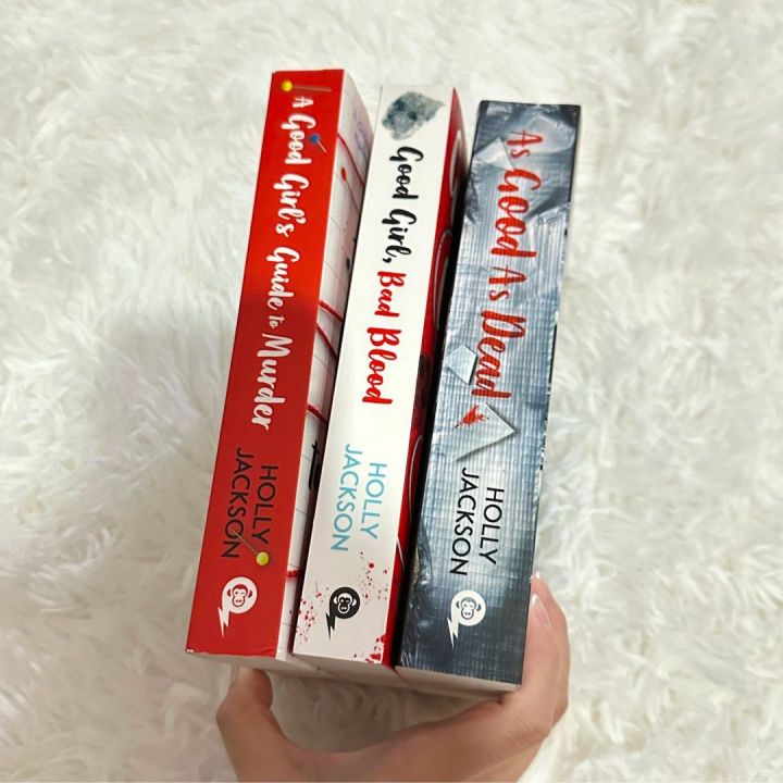 Holly Jackson Set Of 3 Books Combo ( A GOOD GIRL'S GUIDE TO MURDER+GOOD GIRL BAD BLOOD+AS GOOD AS DEAD)