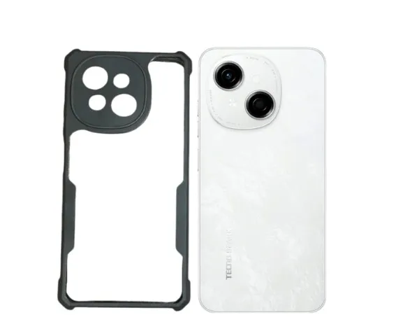Back%20Cover%20for%20Tecno%20Spark%20Go1%20%7C%20Camera%20Protection%20Shockproof%20Bumper-Edge%20%7C%20Acrylic%20Crystal%20Clear%20360%20Degree%20Protection%20TPU+PC%20%7C%20Transparent%20Eagle%20Back%20Case%20Cover%20(Black)%20Tecno%20Spark%20Go%201%20-%20Image%202