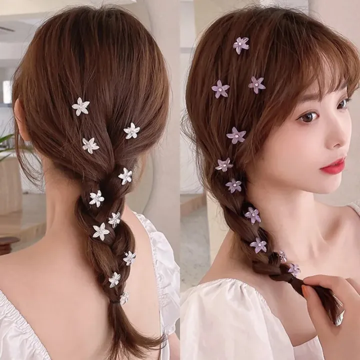 10PCS/Set%20Hair%20Clip%20Braided%20Hair%20Small%20Flower%20Hair%20Buttons%20Hairpin%20Girl%20Cute%20Headdress%20Girl%20Mini%20Hair%20Claw%20Hair%20Accessories%20-%20Image%203