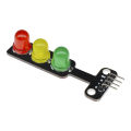 Led Traffic Light Module 5V Digital Signal Output Ordinary Brightness 3 Light Separate Control, 3 LED.