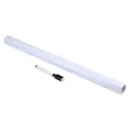 Whiteboard Sticker, 17.7" X 39.4" Self-adhesive Dry Erase Paper Decal With A Black Pen For Home/Office/School/Kids Drawing. 