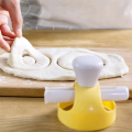 10PCS Dispenser Donut Maker Portable Waffle Mould Plastic Machine Donut Cake Mold Easy to Use. 