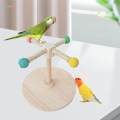 Wood Parrot Perch Bird Cage Accessories for Cockatiels Budgies Finches. 