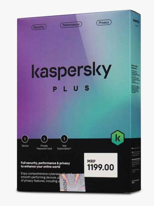 Kaspersky Plus Security 1User 1 Year