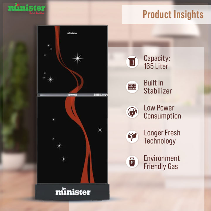 MINISTER-165%20BLACKBERRY%20STAR%20(MATCH)%20refrigerator%20Free%20Delivery%20-%20Image%202