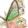 Women Hair Claw High-quality Crystal Butterfly Hair Clips Shark Clip Shiny Rhinestones Grils Tassel Small Hair Accessories Conbo.