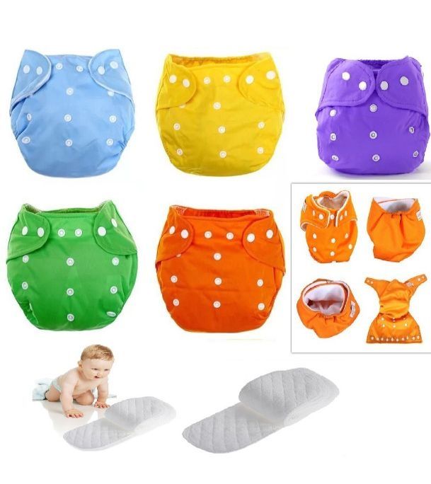 Baby%20Washable%20Diaper%20Adjustable%20Washable%20Cotton%20Cloth%20Diaper%20with%201%20pics%203%20Layer%20Pad%20-%20Image%202