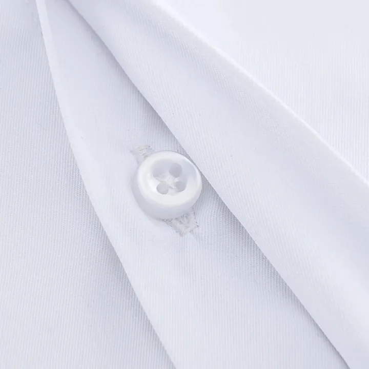 Solid%20Mens%20Classic%20French%20Cuffs%20Dress%20Shirt%20Long%20Sleeve%20Covered%20Placket%20Formal%20Business%20Standard-fit%20Design%20Wedding%20White%20Shirts%20-%20Image%204