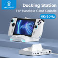 Hagibis ROG Ally/Steam Deck/Switch/OLED Dock 6 in 1 Universal Docking Station With 4K HDMI 2.5G RJ45 100W PD RGB Light USB C Hub.