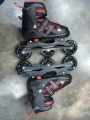 Aodixiong100mm Big Wheel 3 Wheeler Inline Skate Shoe.