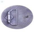 Cowboy Belt Buckle Novelty Vintage Women Alloy American Flag Shaped Buckles for Daily, Party, Wedding Use , Grey. 