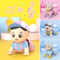 Cute Electric Baby Crawling Toys Learn To Climb Plastic Electric crawling doll 0-6-12Months Climb Educational Electric Baby Doll for Toddler. 