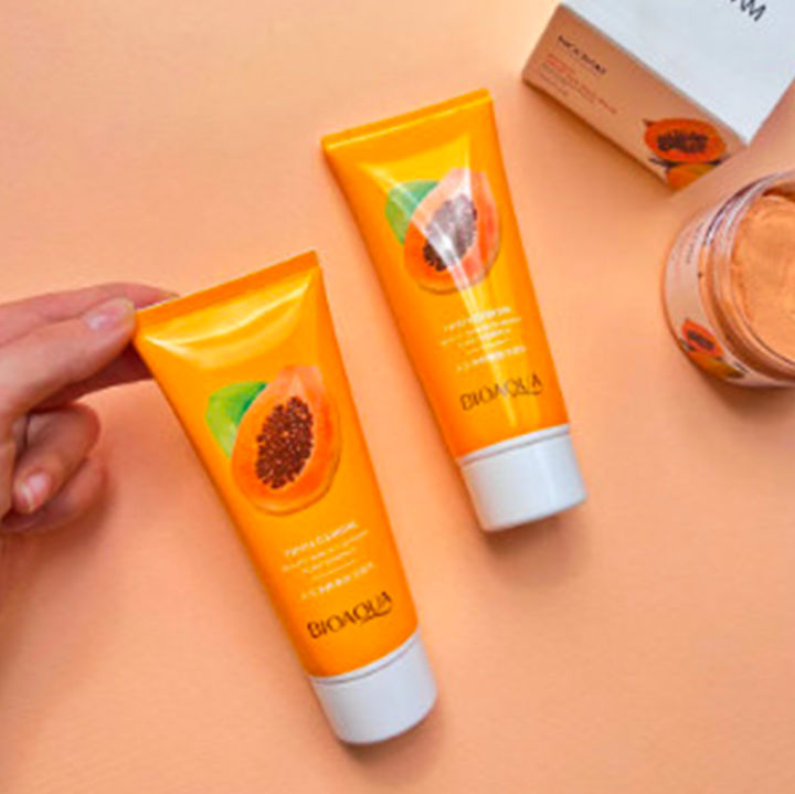 BIOAQUA Papaya Face Cleanser - 100gm made in china