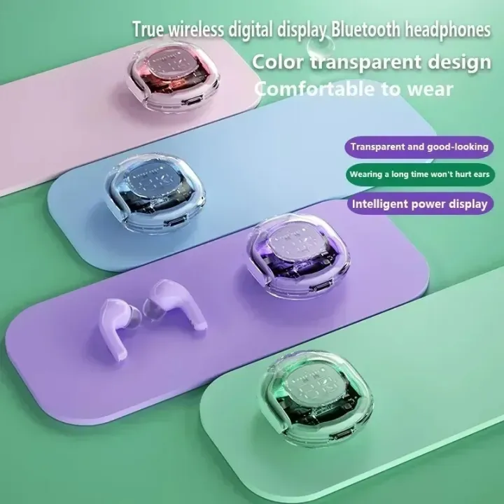 Timack%C2%AE%20Air%20buds%20Air39%20Transparent%20Fashion%20Noise%20Canceling%20Bluetooth%205.3%20Wireless%20Earbuds%20Bluetooth%20Headset%20for%20Xiaomi%20iPhone%20Headphone%20-%20Image%209
