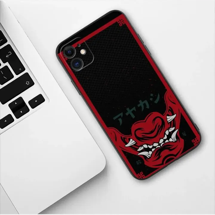 Japan%20Samurai%20Oni%20Mask%20Phone%20Case%20For%20Apple%20IPhone%2013%2012%2011%2014%20Pro%20Max%20Mini%20SE%20XR%20X%20XS%20Max%206%206S%208%207%20plus%20Fashion%20TPU%20Soft%20Cover%20-%20Image%206