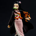 NYT 1 Pcs Demon Slayer Kamado Nezuko Action Figure Table Decor Handmade Model Kids Toy. 