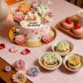 Baking Tool Realistic 3D Flower Silicone Mold Nonstick Flexible Mousse Cake Decorating DIY Candle Mold Cake Baking.