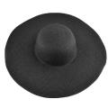 Hawaiian Summer Beach Floppy Hat Solid Color Women Wide Brim Straw Sun Cap. 