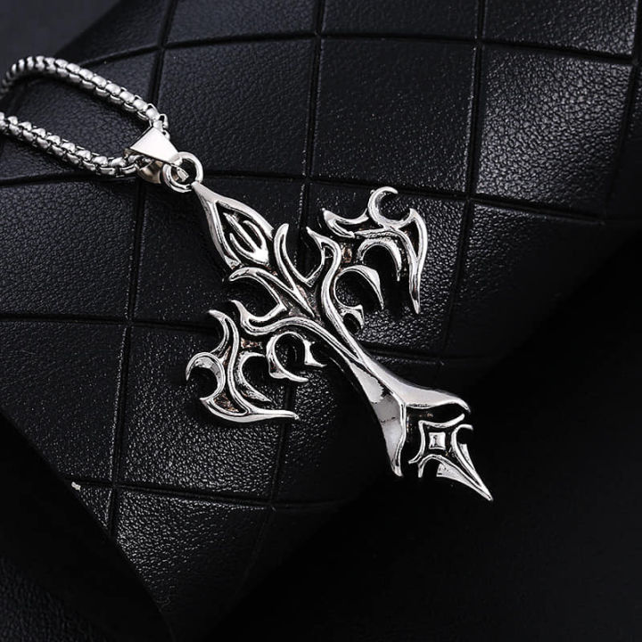 Men's%20Stainless%20Steel%20Fashion%20Chain%20Necklace%20High%20Quality%20Polished%20Jewelry%20for%20Everyday%20or%20Party%20Wear%20-%20Image%203