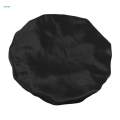 Satin Silk Bonnet Night Sleeping Cap Hat For Curly Natural Hair Black.