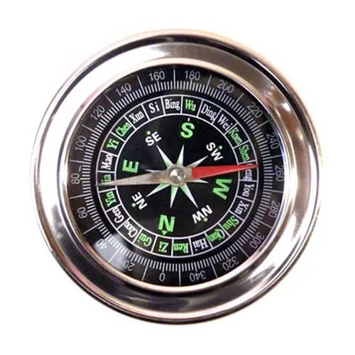 Magnetic Compass 75mm Full Metal | Daraz.com.bd