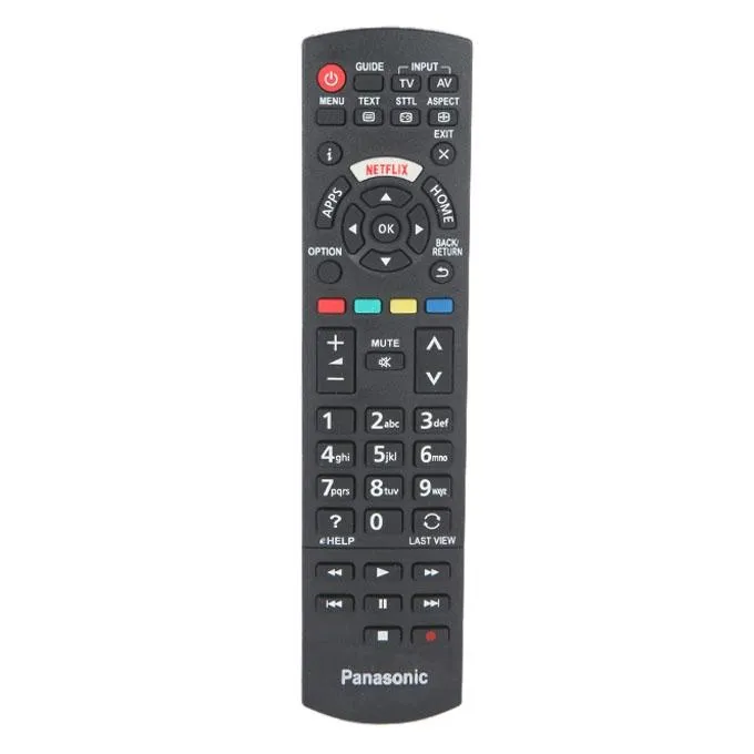 Panasonic%20Netflix%20Smart%20TV%20Remote%20Control%20-%20Black%20-%20Image%202
