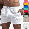 Men's Swim Shorts Swim Trunks Quick Dry Board Shorts Bathing Suit Breathable Drawstring With Pockets for Surfing Beach Summer. 