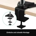 Arctic Z2 Gen 3 Desk Mount Dual Monitor Arm - Ergonomic Solution for Dual 13" to 32" Monitors(6 years warranty). 