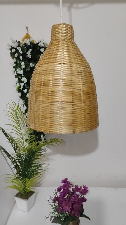Bamboo Made Ceiling Hanging Lampshade 03